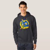 Oekraïne Hoodie (Voorkant volledig)
