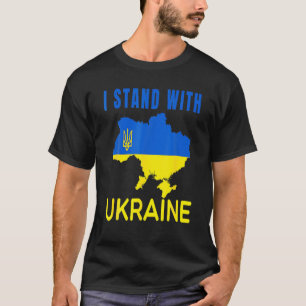 Oekraïne, ik sta voor Oekraïne, steun Oekraïne T-shirt