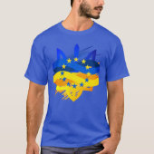 Oekraïne in Europa T-shirt (Voorkant)