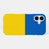 Oekraïne iPhone 16 Hoesje (Achterkant horizontaal)