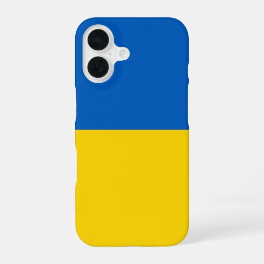Oekraïne iPhone 16 Hoesje (Achterkant)