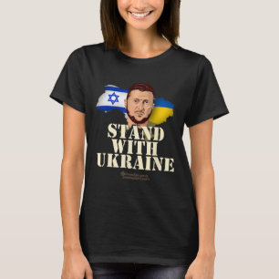 Oekraïne Israël Volodymyr Zelenskyy Steun Oekraïne T-shirt