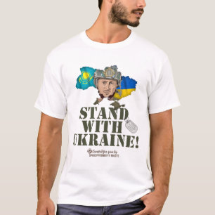 Oekraïne Kazachstan Zelenskyy Steun Oekraïne T-shirt