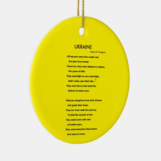 OEKRAÏNE KERAMISCH ORNAMENT (Rechts)