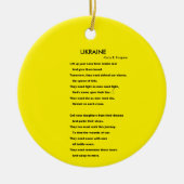 OEKRAÏNE KERAMISCH ORNAMENT (Voorkant)