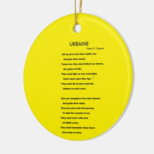 OEKRAÏNE KERAMISCH ORNAMENT (Links)