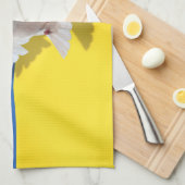 Oekraïne Keukenhanddoek Duif van vrede - Vrijheid (Quarter Fold)