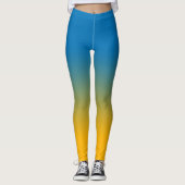 Oekraïne, kleuren van vrijheid leggings (Voorkant)