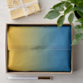 Oekraïne, kleuren van vrijheid tissuepapier (Geschenk)