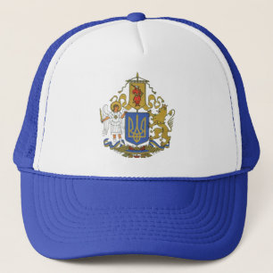 Oekraïne Krijger Trident Crest Balhoed Trucker Pet