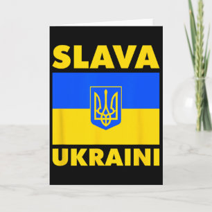 Oekraïne Land Vlag Trots Slava Ukraini Kaart