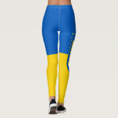 Oekraïne Leggings (Achterkant)