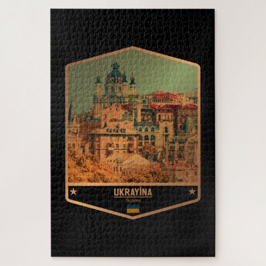 Oekraïne Legpuzzel (Verticaal)
