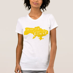 Oekraïne ligt in mijn hart t-shirt