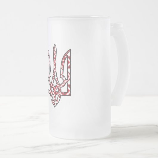 Oekraïne Matglas Bierpul (Voorkant rechts)