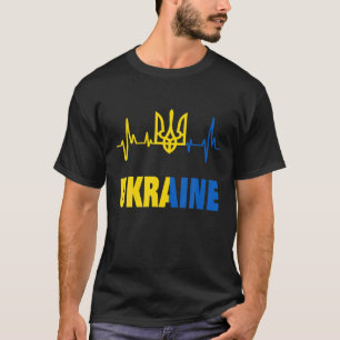 Oekraïne met vlag Oekraïne Oekraïense vlag T-shirt
