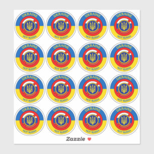 Oekraïne - niet Rusland sticker