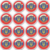 Oekraïne - niet Rusland sticker (Voorkant)