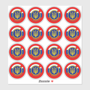 Oekraïne - niet Rusland sticker