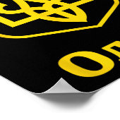 Oekraïne Oekraïens Kiev Trysub Vlag 5 Poster (Hoek)