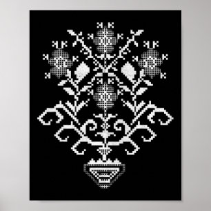 Oekraïne Oekraïens Kiev Trysub Vlag 6 Poster