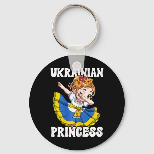 Oekraïne Oekraïense prinses Sleutelhanger (Voorkant)