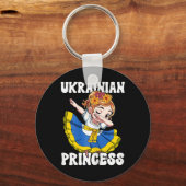 Oekraïne Oekraïense prinses Sleutelhanger (Voorkant)