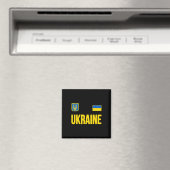 Oekraïne Oekraïense Vlag 2  Magneet (Insitu (Vaatwasser))