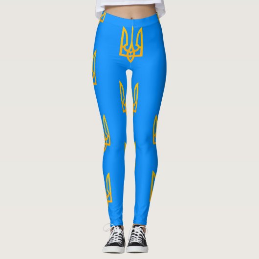 Oekraïne Oekraïense Volodymyr - vlag voor de Grote Leggings (Voorkant)