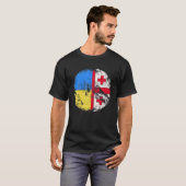 OEKRAÏNE Oekraïnse vlag T-shirt (Voorkant volledig)
