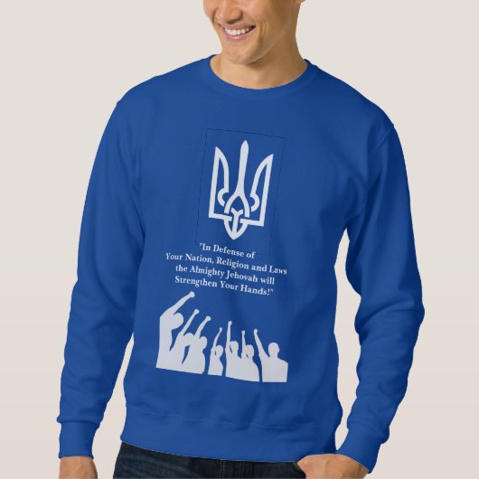Oekraïne Oorlog Solidariteit Trui (Voorkant)