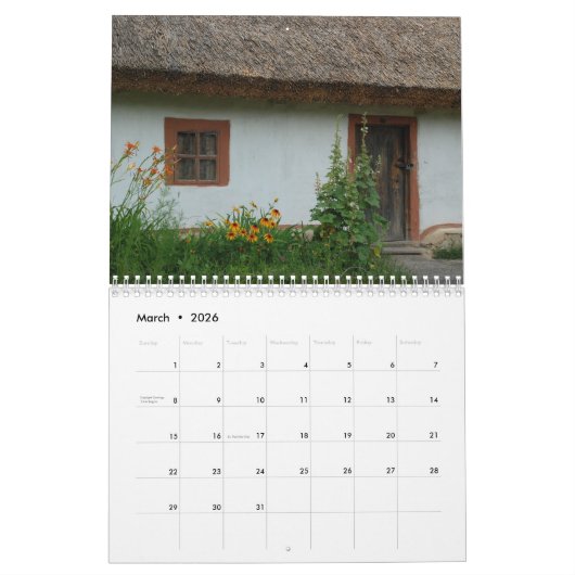 OEKRAÏNE oude dorp_kalender Kalender (Mar 2026)