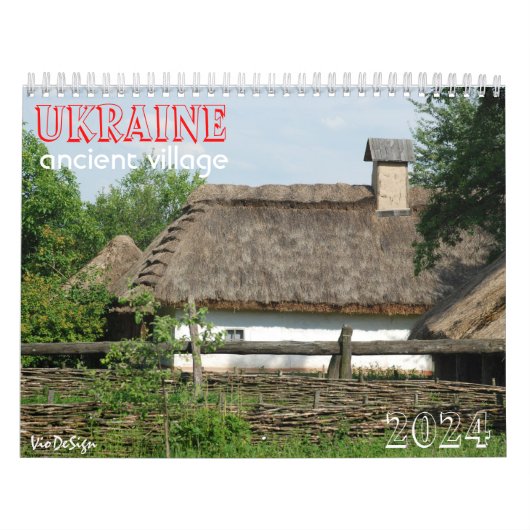 OEKRAÏNE oude dorp_kalender Kalender (Hoes)