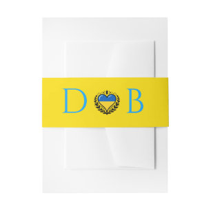 Oekraïne Paar Bruiloft Uitnodigingen Wikkel