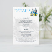 Oekraïne Paar Informatiekaartje (Staand voorkant)