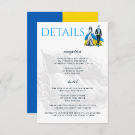 Oekraïne Paar Informatiekaartje