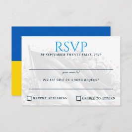 Oekraïne Paar RSVP Kaartje