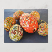 Oekraïne Paaseieren Briefkaart (Voorkant)