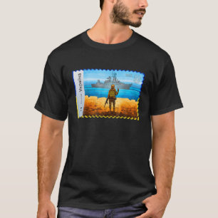  oekraïne - pleisterpartij voor de postzegelvisser t-shirt