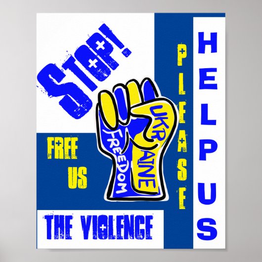 OEKRAÏNE POSTER (Voorkant)