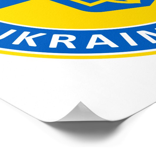 Oekraïne Poster (Hoek)