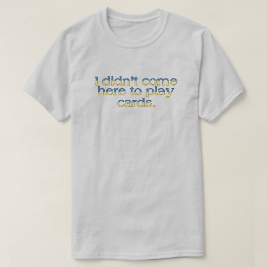 Oekraïne President Quote T-shirt (Design voorkant)