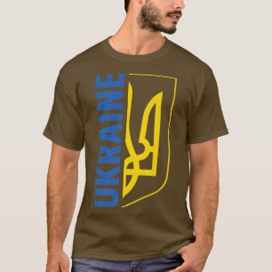 Oekraïne Pride-shirt voor het wapenschild U T-shirt