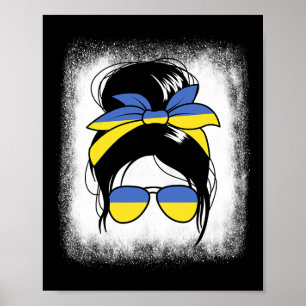 Oekraïne Rommelige Knot Oekraïense Vrouw Cadeau Vr Poster