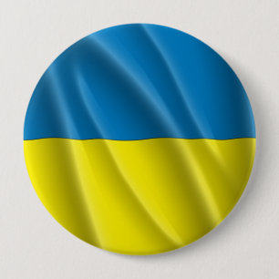 OEKRAÏNE RONDE BUTTON 4,0 CM