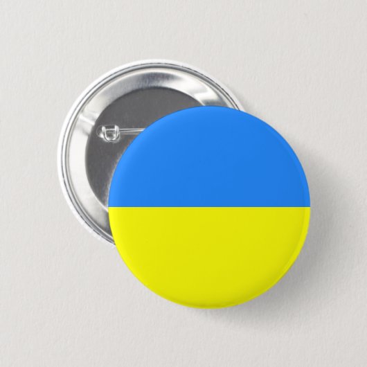 Oekraïne Ronde Button 5,7 Cm (Voorkant /achterkant)