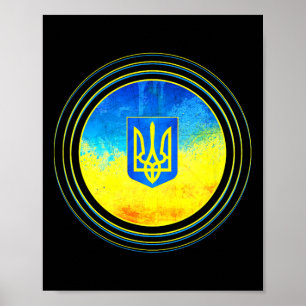 Oekraïne Shirt Oekraïense Vlag Oekraïne Volodymyr Poster
