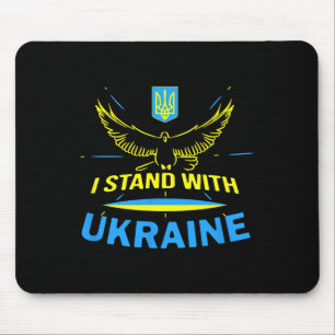 Oekraïne Shirt Oekraïense Vlag Trots Ik Sta Met Oe Muismat