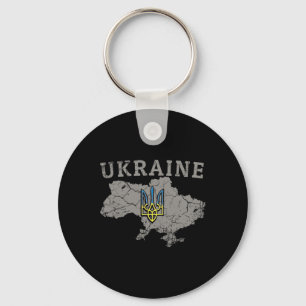 Oekraïne Shirt Zelensky Oekraïense Vlag Trident Mi Sleutelhanger