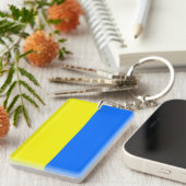 Oekraïne Sleutelhanger (Voorkant Rechts)